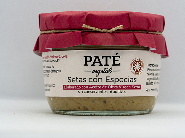 pate de setas con especias