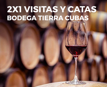 2x1 en visitas guiadas y catas a la bodega Tierra de Cubas 2x1 en visitas guiadas y catas a la bodega Tierra de Cubas