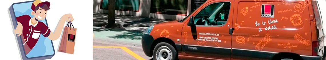 Tolosana estrena servicio de entrega a domicilio Tolosana estrena servicio de entrega a domicilio